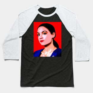 Alexandria Ocasio-Cortez Baseball T-Shirt